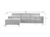 Sillón reclinable de ángulo suave 597445