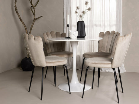 Conjunto de mesas y sillas para comedor 569830