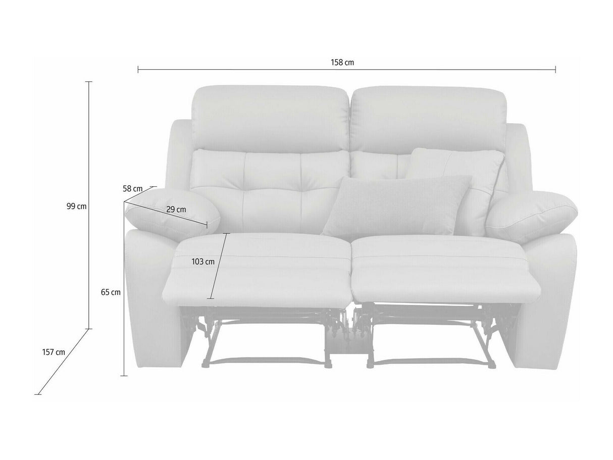 Sofá reclinable 592160
