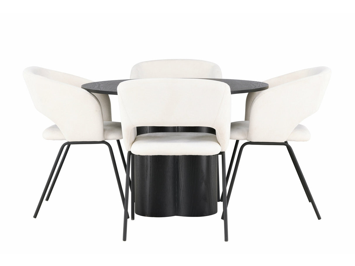 Conjunto de mesas y sillas para comedor 571604