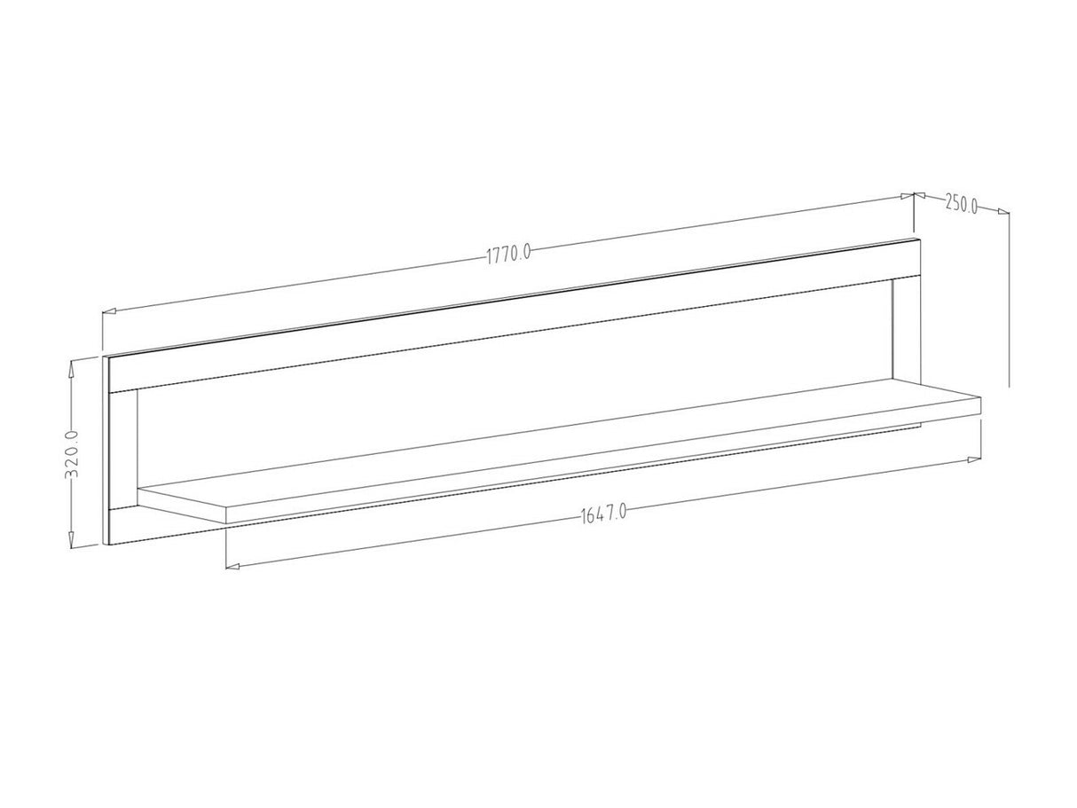 Estantería de pared 226066