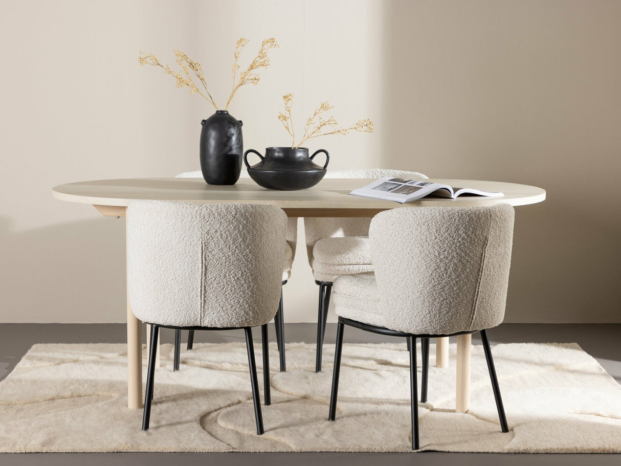 Conjunto de mesas y sillas para comedor 571677