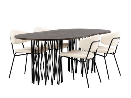 Conjunto de mesas y sillas para comedor 573902