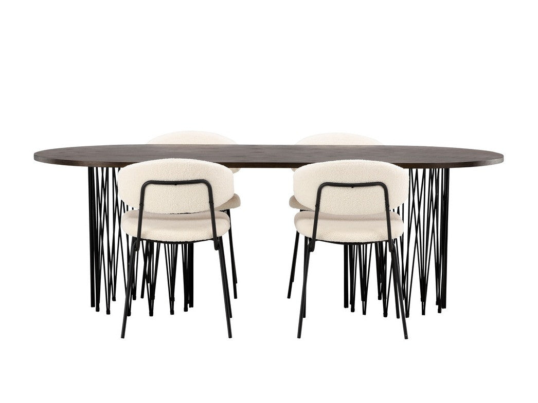 Conjunto de mesas y sillas para comedor 573902