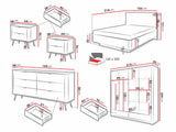 Conjunto de dormitorio 575332