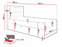 Cama continental Mensculum