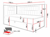 Cama continental 470436