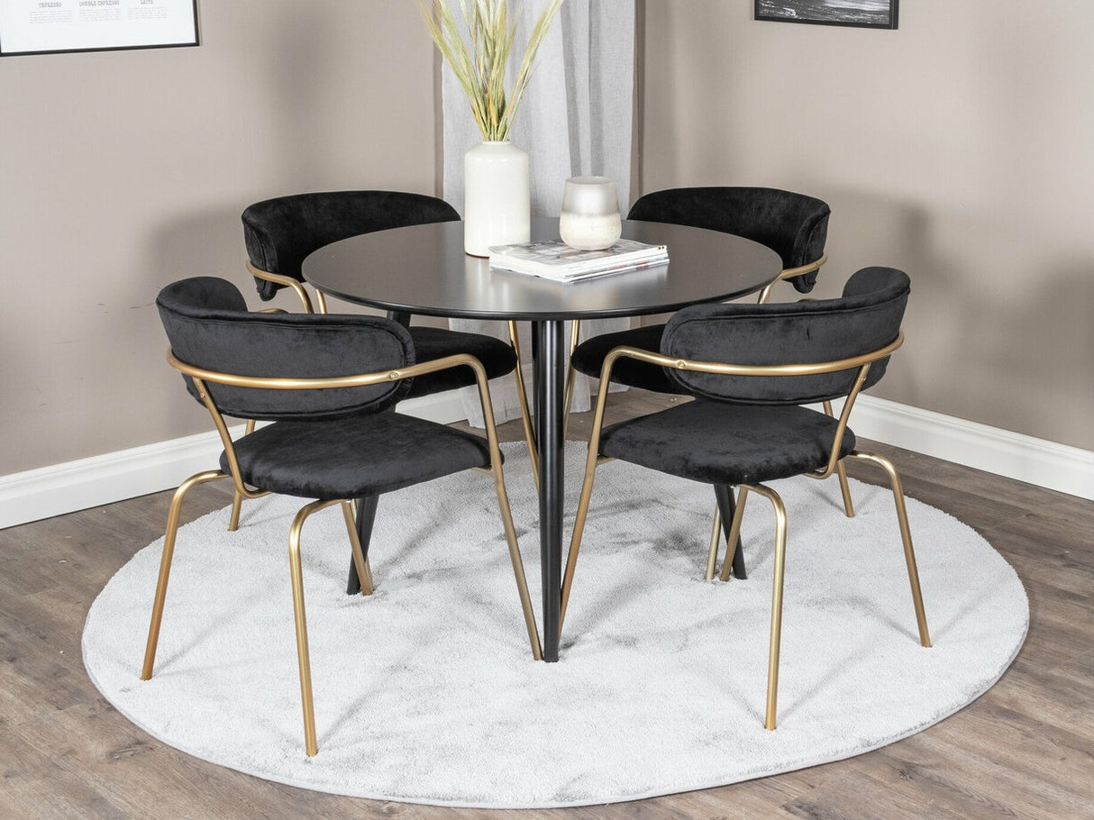 Conjunto de mesas y sillas para comedor 577434
