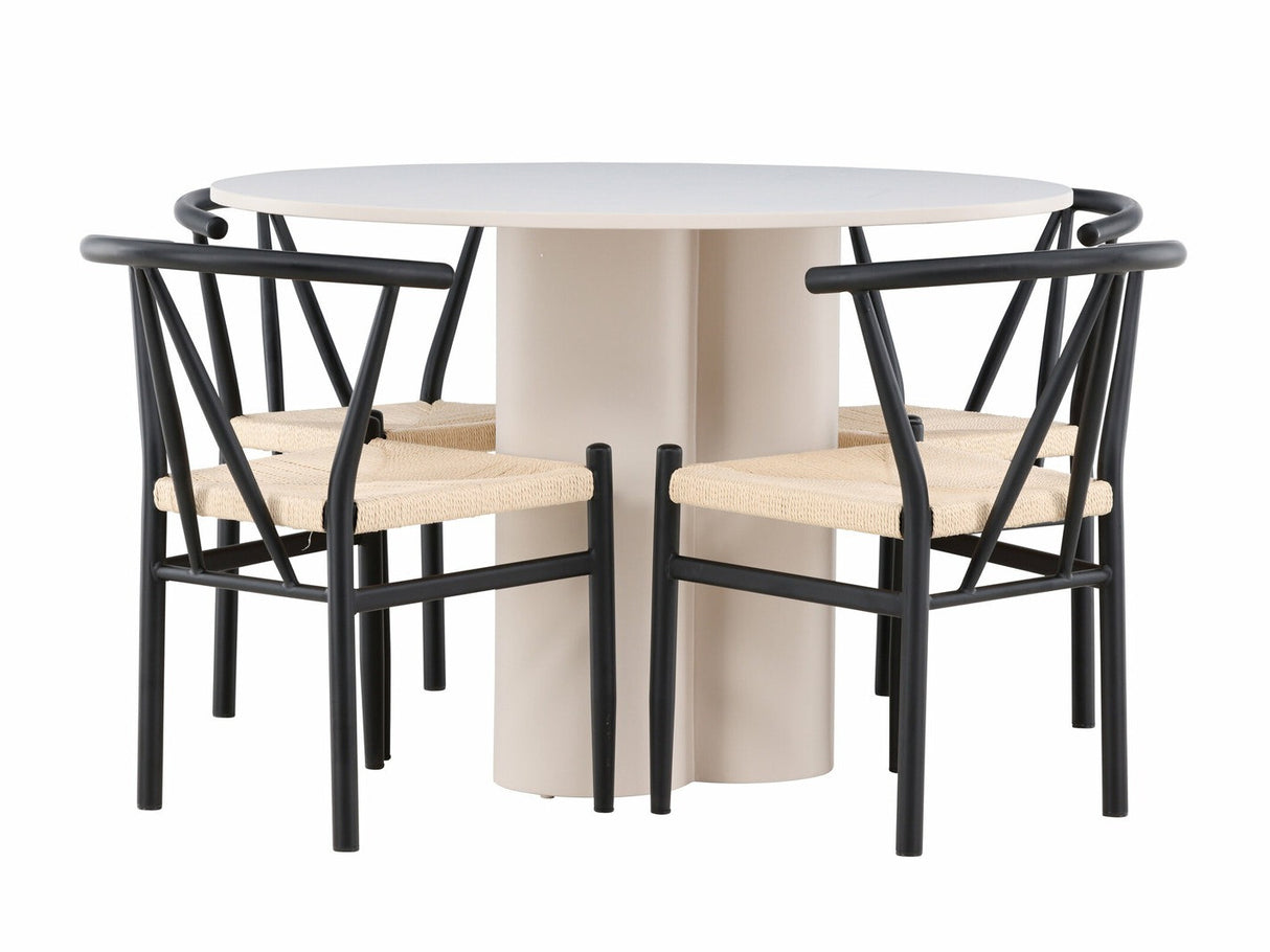 Conjunto de mesas y sillas para comedor 577442