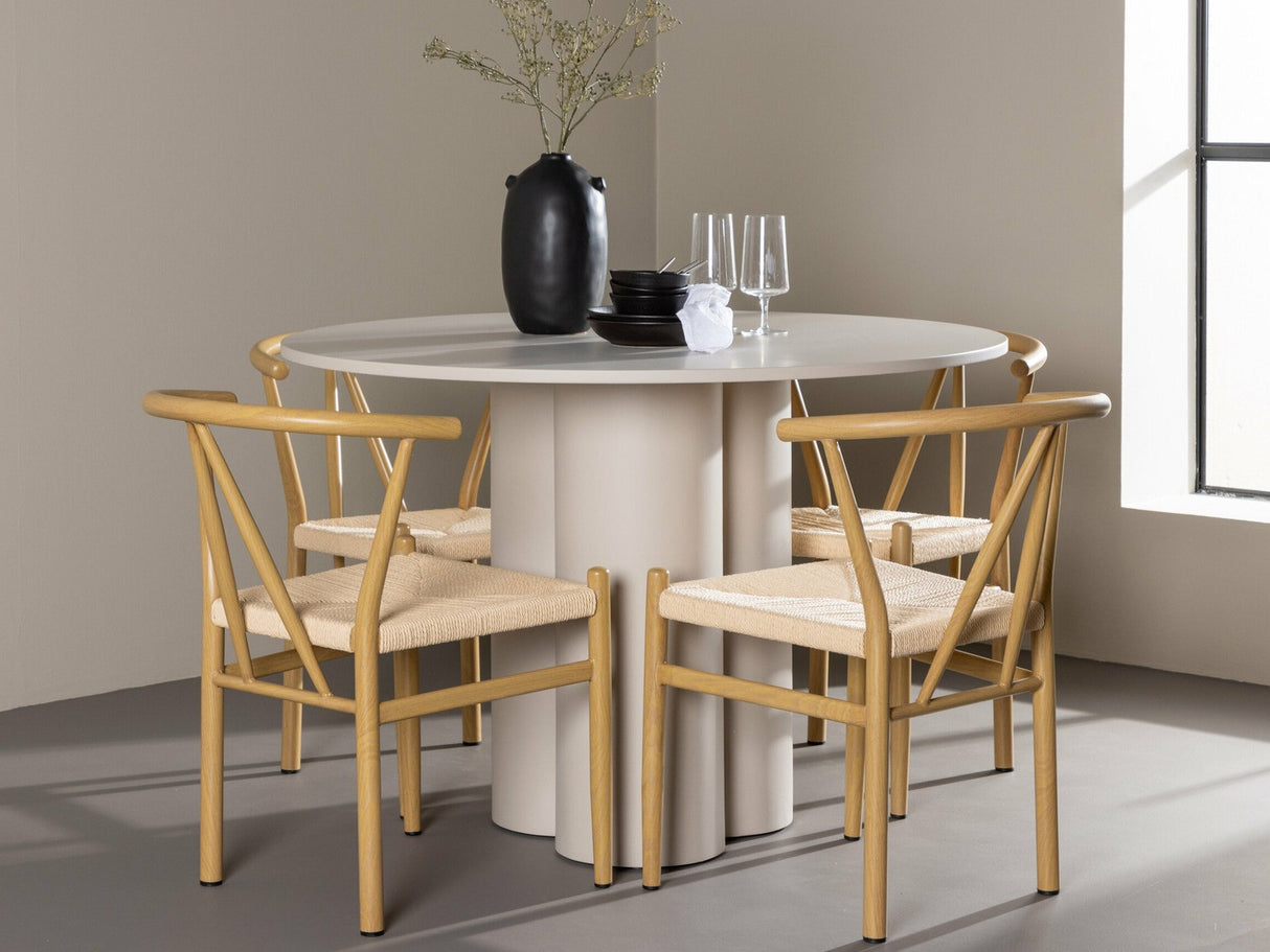 Conjunto de mesas y sillas para comedor 577442