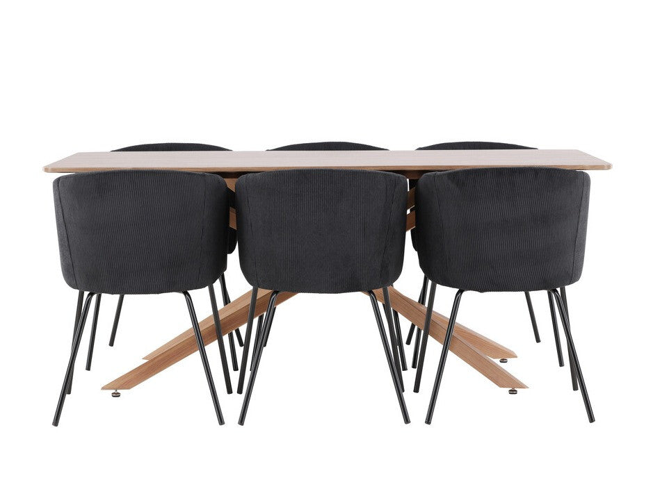Conjunto de mesas y sillas para comedor 577452