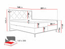 Cama continental Princtudo