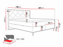 Cama continental Princtudo