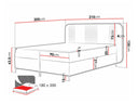 Cama continental Piner