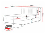 Cama continental 582487