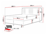 Cama continental 582487