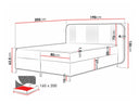 Cama continental Piner