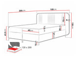 Cama continental 582487