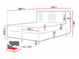 Cama continental 582487
