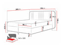 Cama continental Piner