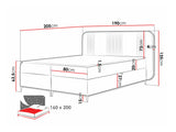 Cama continental 582487