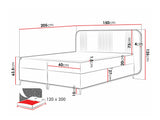 Cama continental 582487