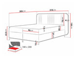 Cama continental 582487