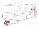 Cama continental Piner