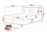 Cama continental 582487