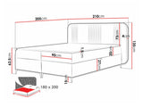 Cama continental 582487