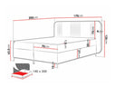 Cama continental Piner