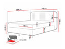 Cama continental Piner