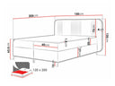 Cama continental Piner