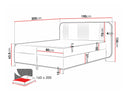 Cama continental Piner
