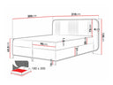 Cama continental Piner