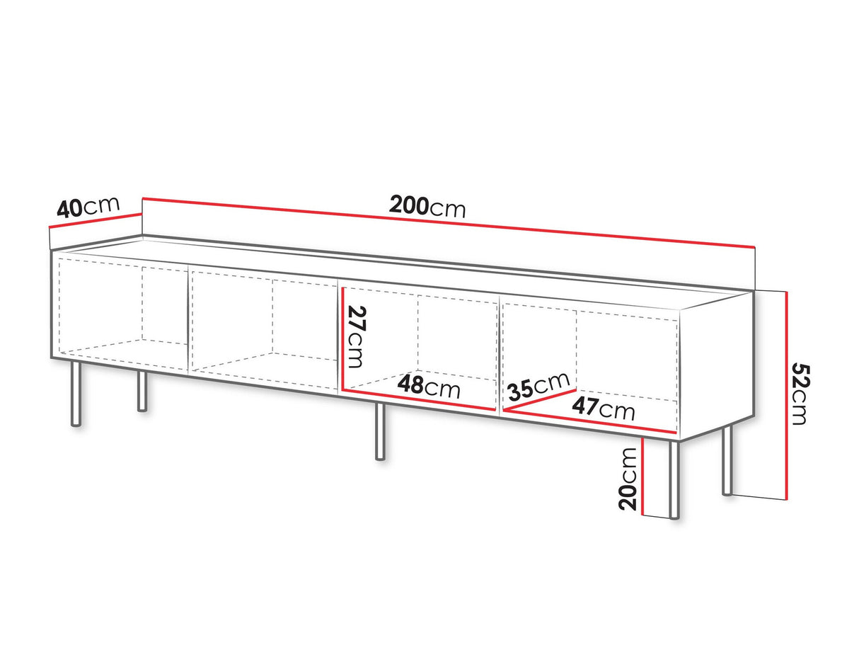 Mueble TV 584366