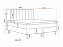 Cama continental Myrtal