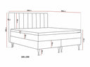 Cama continental Myrtal