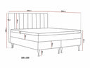 Cama continental Myrtal