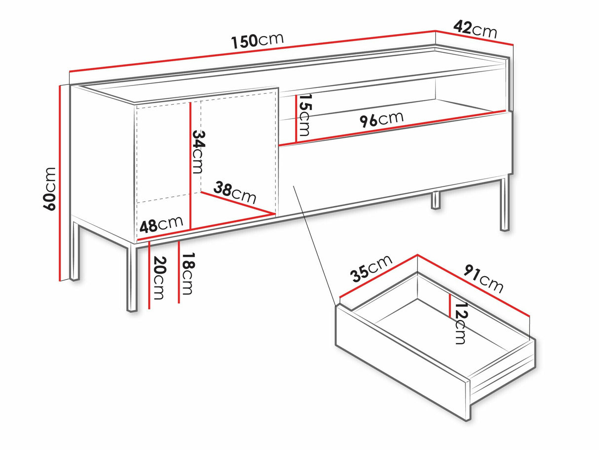 Mueble TV 585599