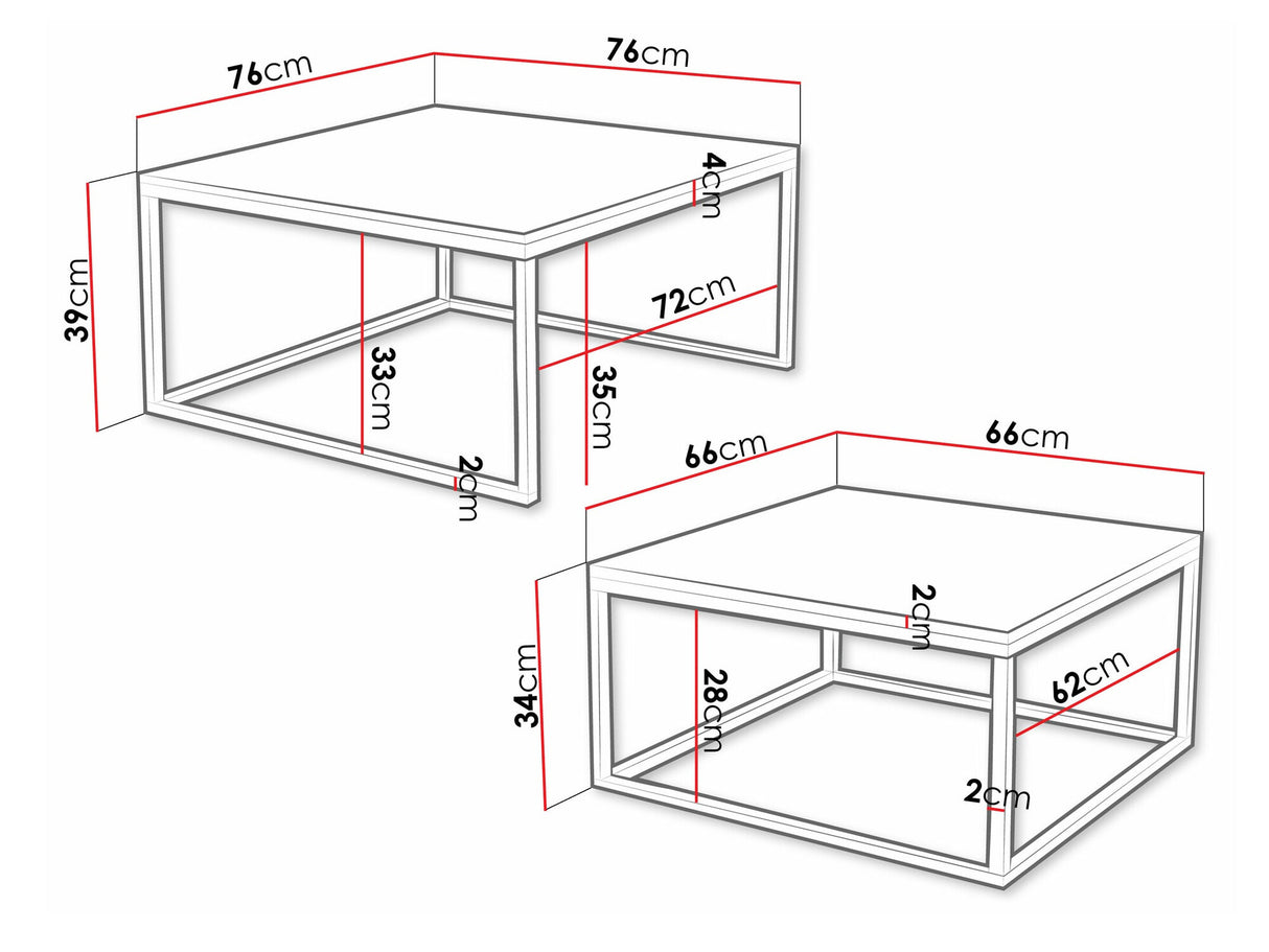 Conjunto mesa de centro 495046