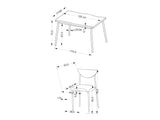 Conjunto de mesas y sillas para comedor 586783