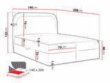 Cama continental 586941