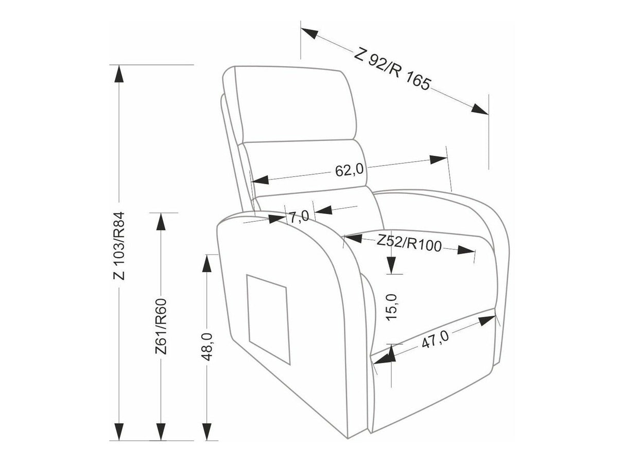 Sillón reclinable 589217