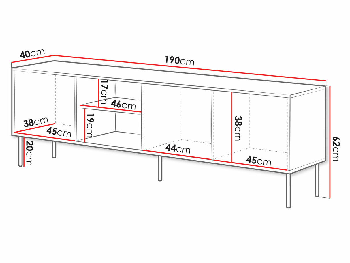 Mueble TV 589669