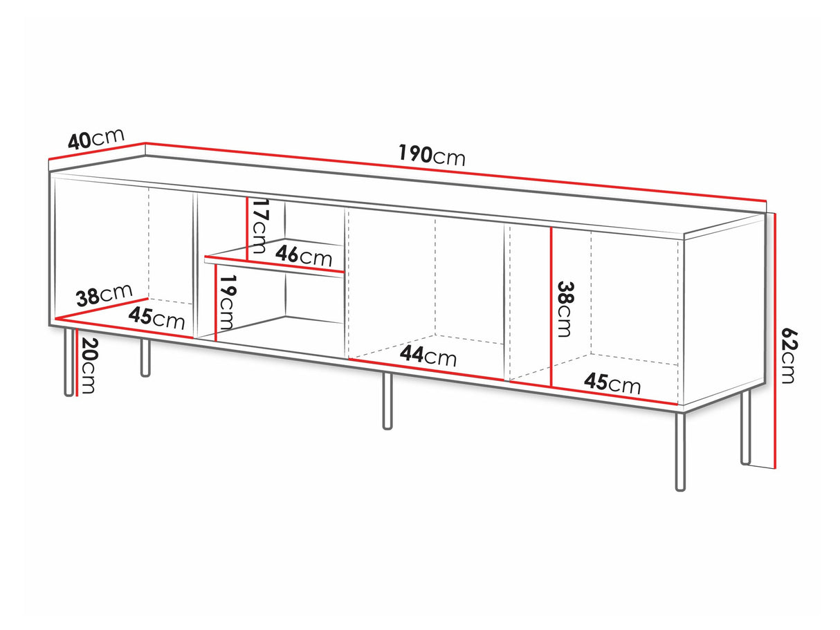 Mueble TV 589669