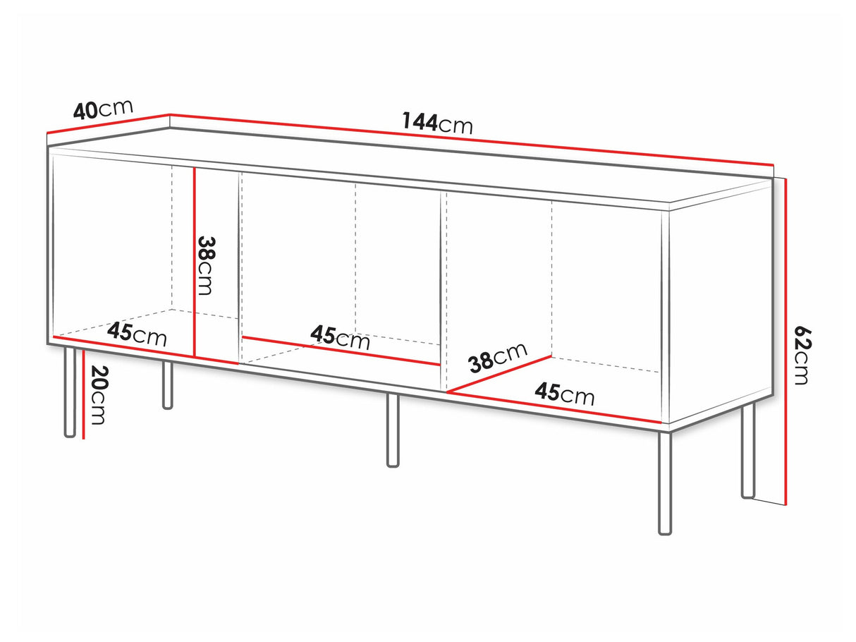 Mueble TV 589723