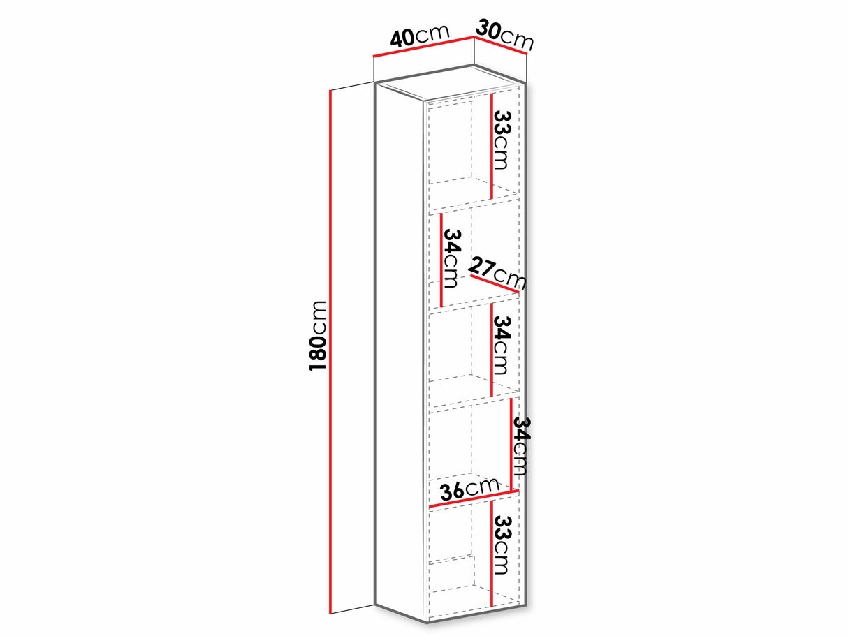 Estantería de pared 63070