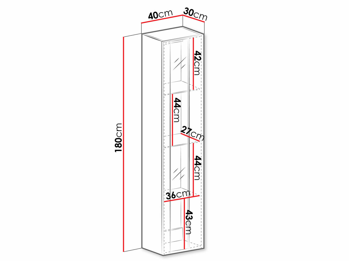 Estantería de pared 63092