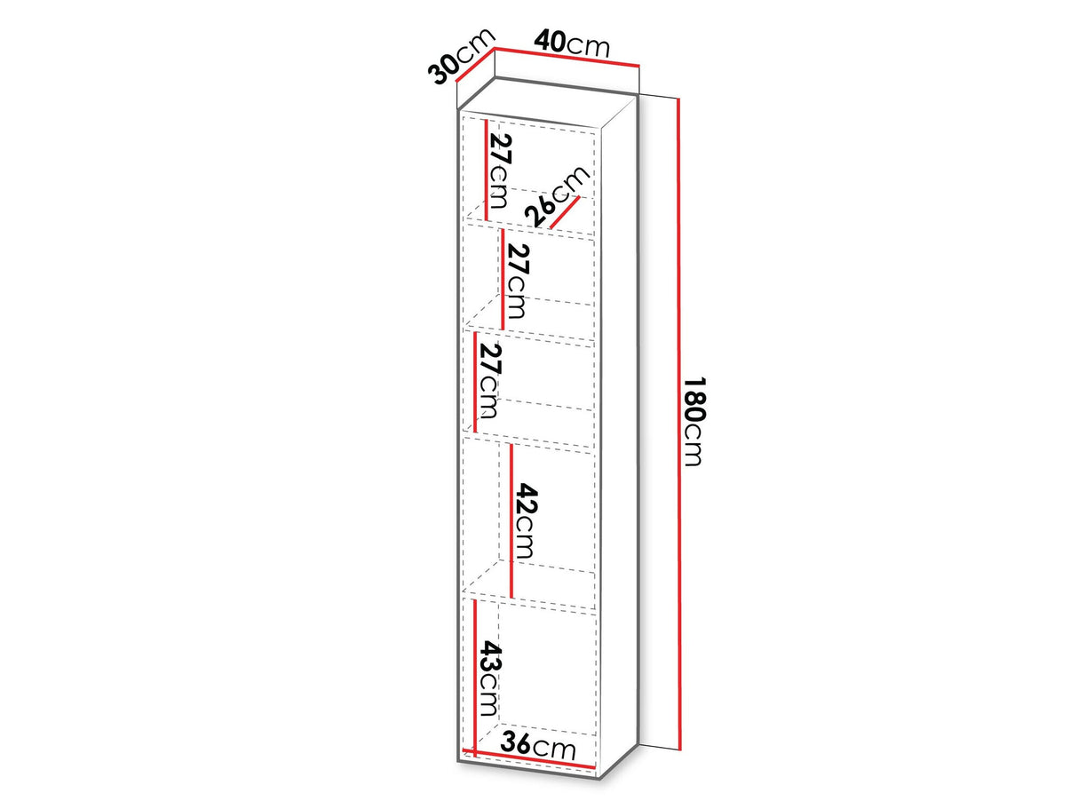 Estantería de pared 591294